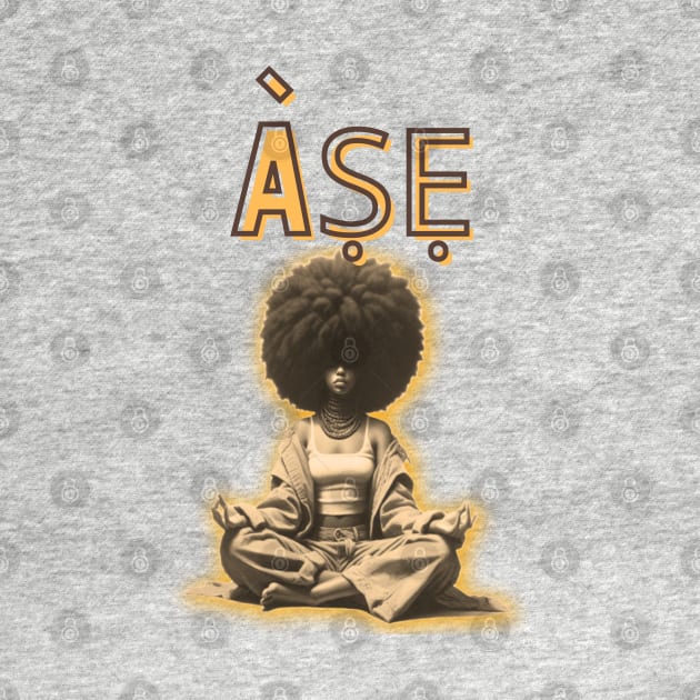 Ase / Ashe / ÀṢẸ - Yoruba IFA by Veritè Kulture Vulture T-Shirts & Apparel